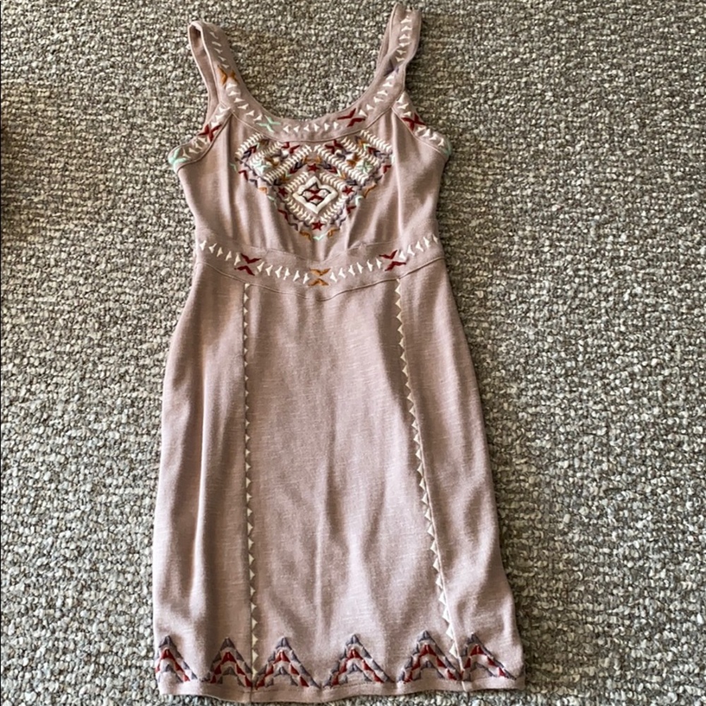 Aztec design Free People dress